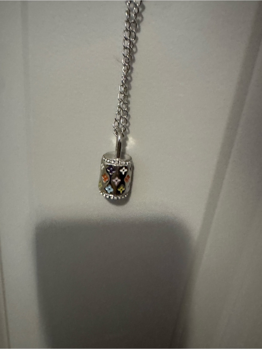 Retro Barrel Pendant Necklace Collarbone Charm